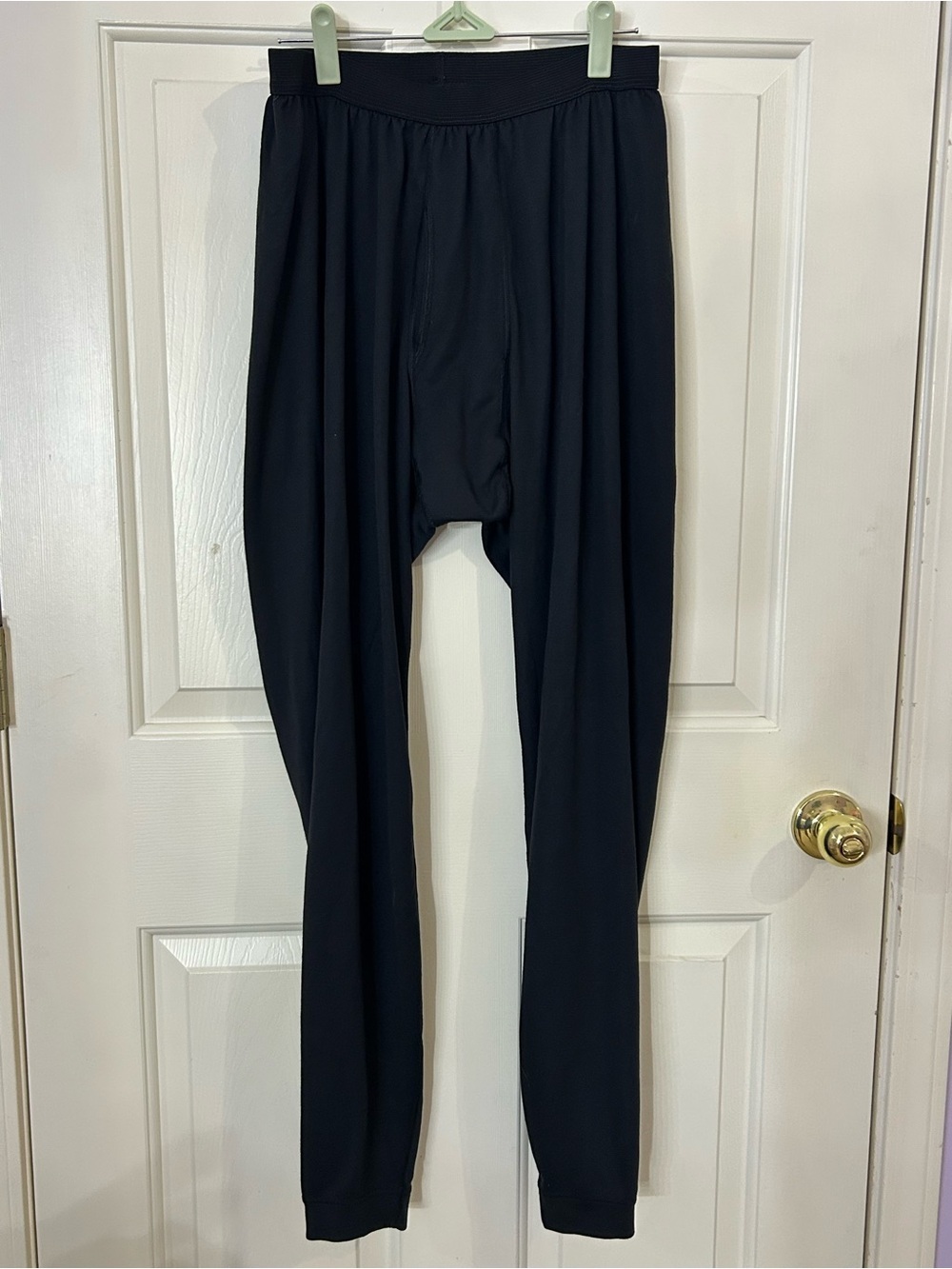 Vintage Patagonia Capilene Base Layer Pants Mens XL Black Bottoms USA Made - Picture 2 of 9